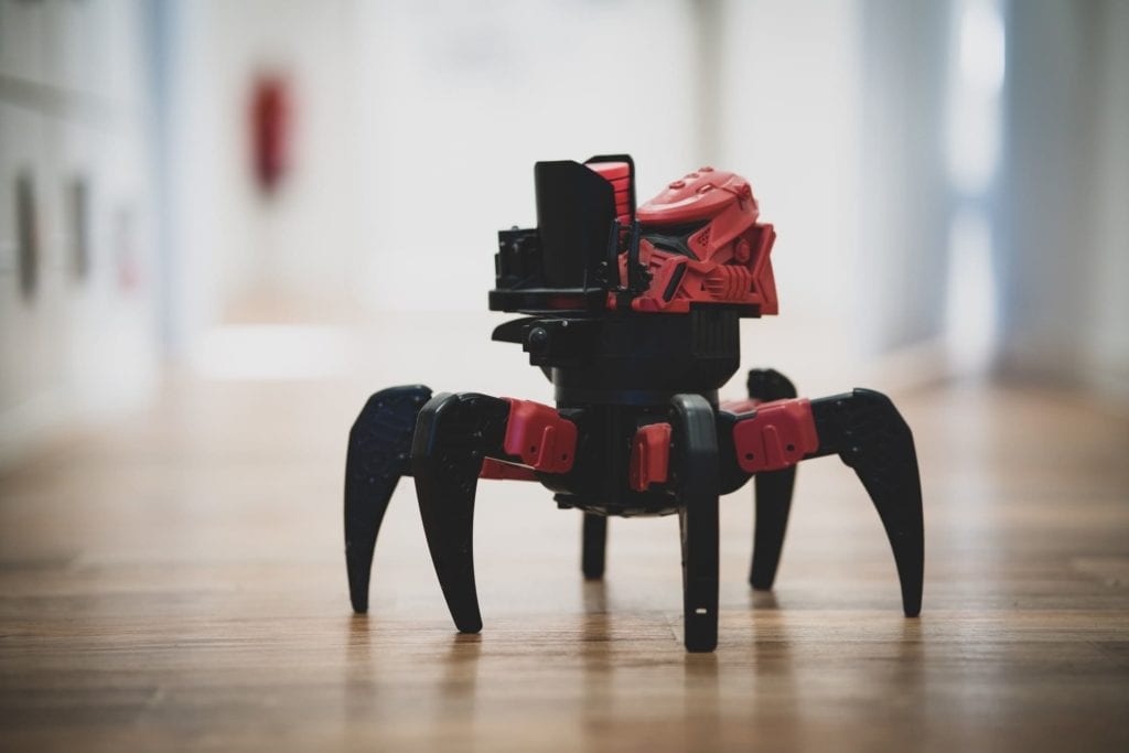 Manche Spinnen schießen