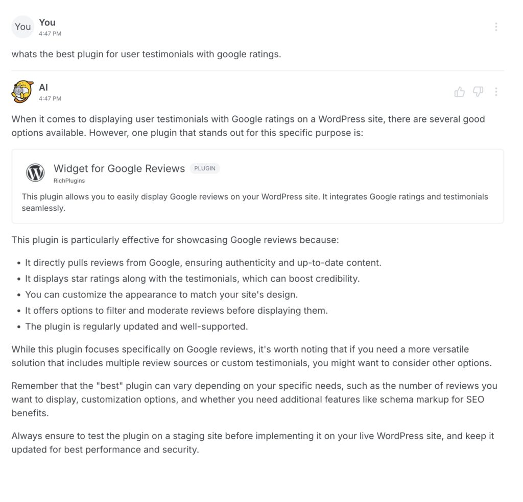 Plugin für Google-Bewertungen auf WordPress
