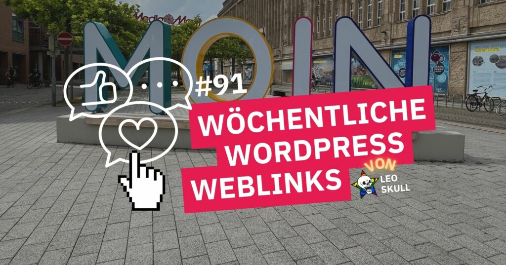 Stadtplatz mit Schriftzug und Weblinks-Banner.