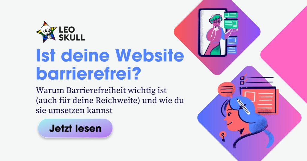 Website-Barrierefreiheit und Reichweite verbessern