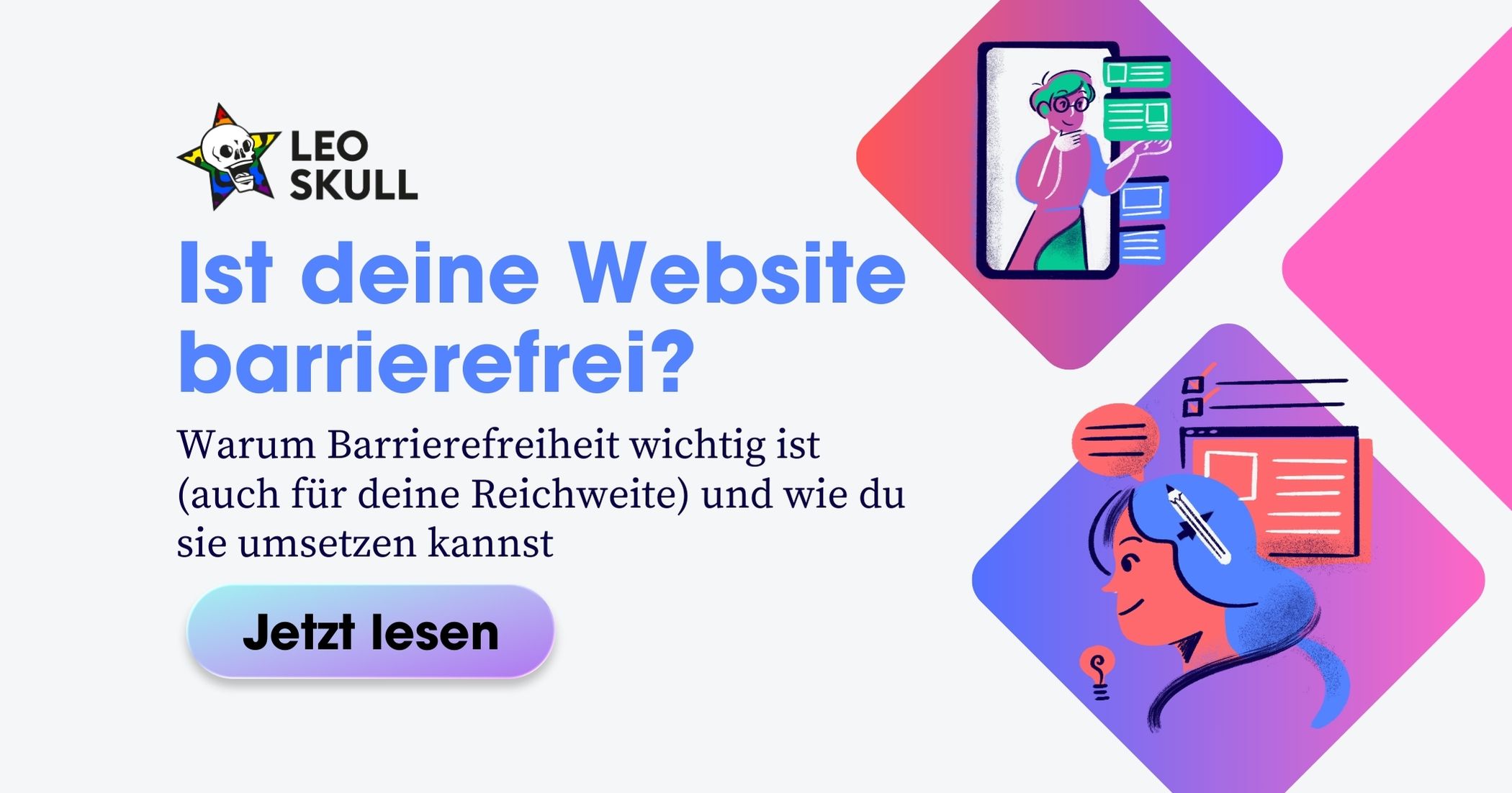 Website-Barrierefreiheit und Reichweite verbessern