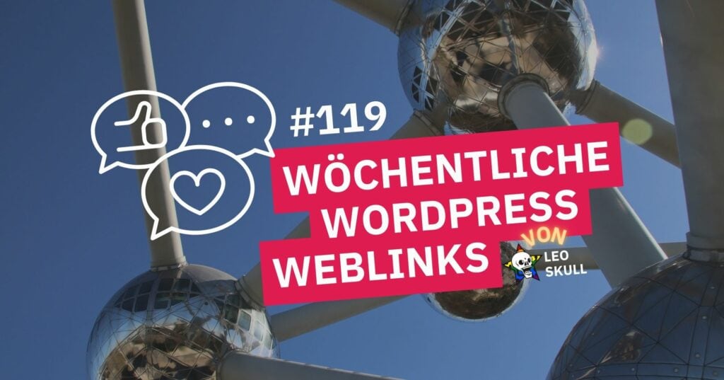 Atomium mit WordPress Weblinks Banner