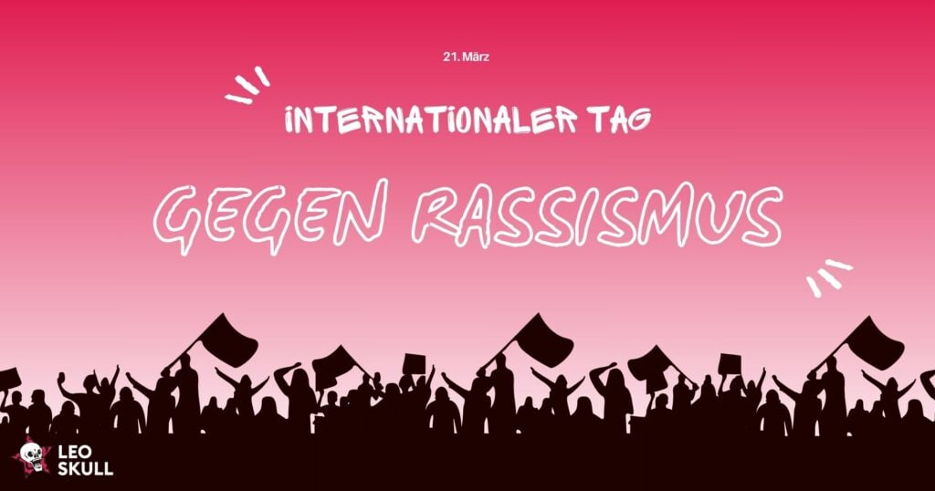 Internationaler Tag gegen Rassismus Plakat.