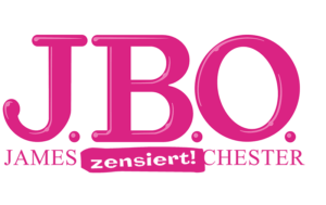 Logo der Band JBO mit Stern und Text.
